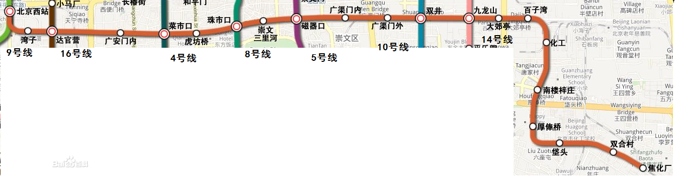 [1]北京地铁7号线在2009年开7号线线路图工