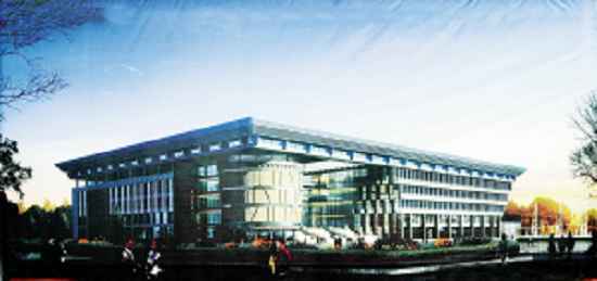 洛阳新区图书馆位于河南科技大学开元校区