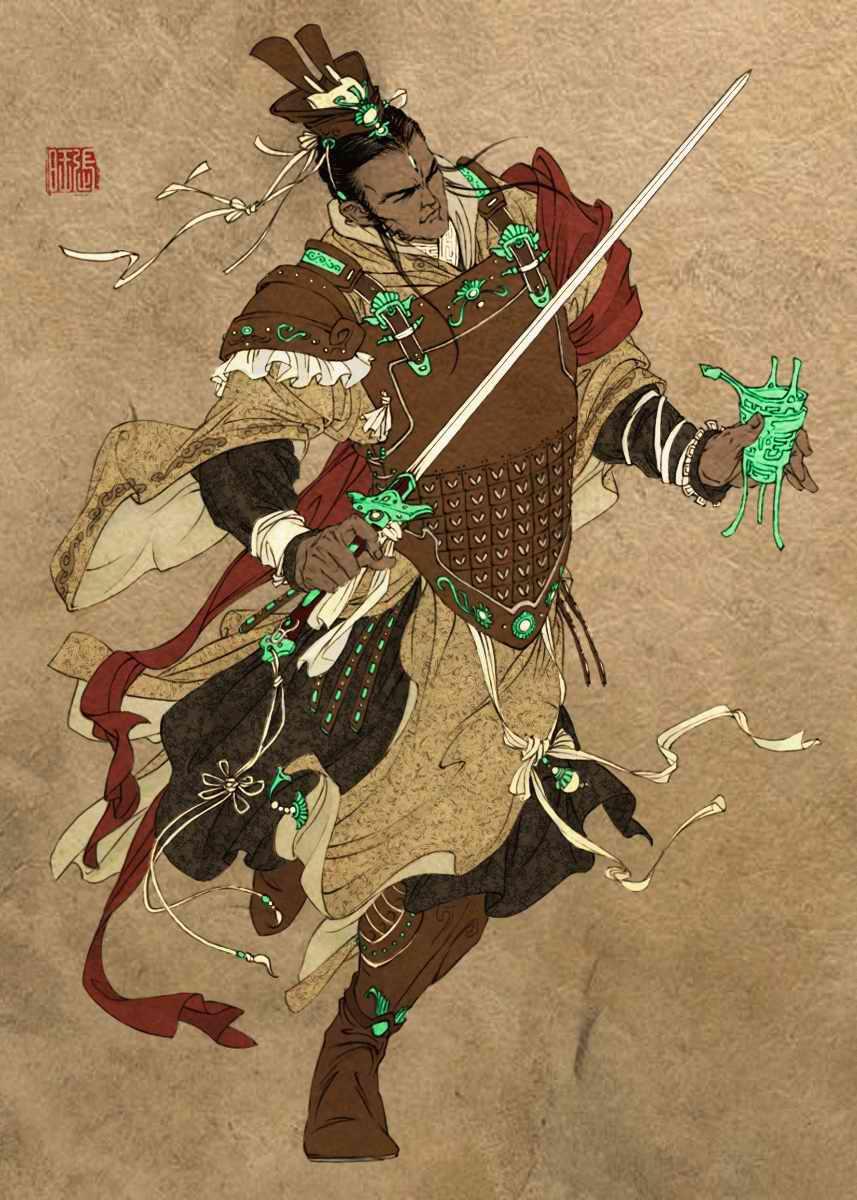 可谓形神兼备,二郎神杨戬